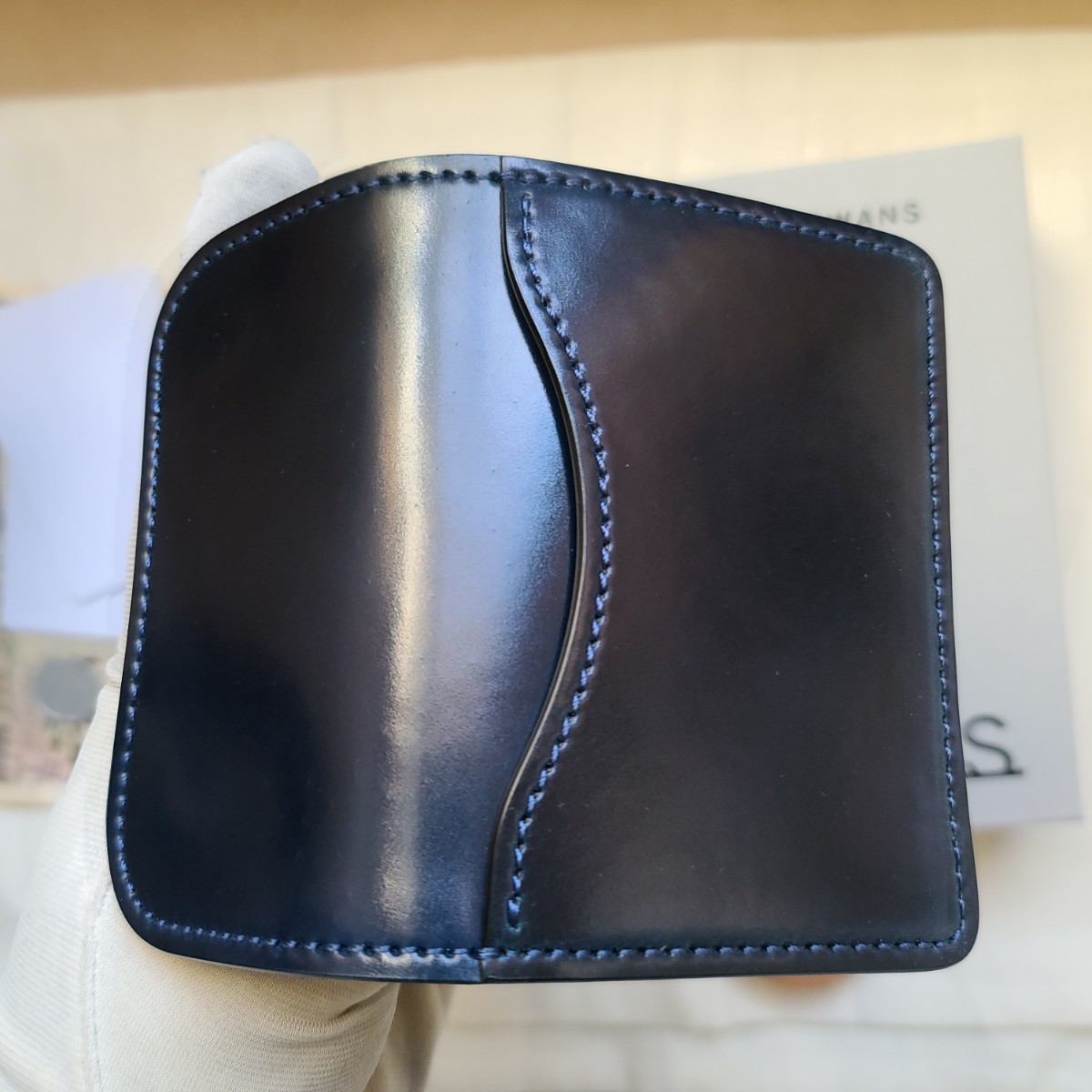 新品!交渉可!シェルコードバン,タング,tongue,イングリッシュ