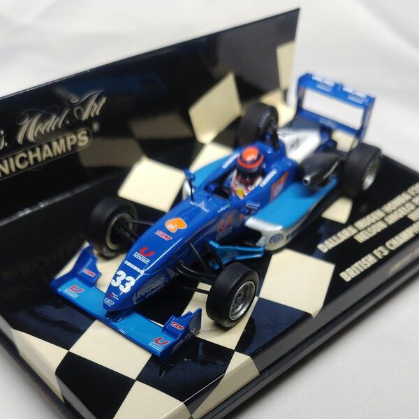 ミニカー 1/43 ミニチャンプス DALLARA MUGEN HONDA F303 NELSON ANGELO PIQUET 