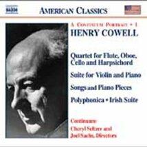 Continuum Portrait 1 Henry Cowell (作曲) 輸入盤CD_画像1