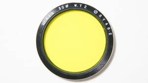 ★良品★[B30mm/BAY1/RI] Walz w.Y2 SY48.2 二眼レフ用フィルター [F3642]