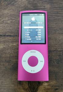 Apple ipod nano アイポッドナノ 第4世代 8G　A1285 ピンク