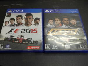 SONY PS4 F1 2017 2015 Formula 1 フォーミュラワン 2枚セット