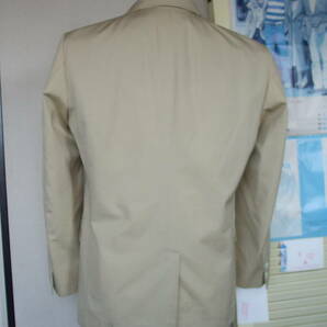 VAN JAC グレー/ベージュ系無地アンコンジャケット(アイビーリーグモデル)&アイビーパンツ(尾錠付き)スーツ 完売・格安出品 Mの画像5