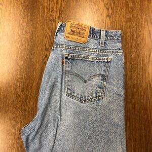 【EC003】Levi's 505 W40 L32 大きいサイズ ビッグサイズ ジーンズ デニムパンツ オレンジタブ ブランド古着 リーバイス505 送料無料