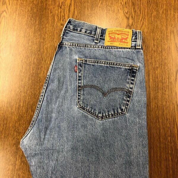 【EC233】Levi's 505 W40 L32 大きいサイズ ビッグサイズ ジーンズ ジーパン デニムパンツ メンズブランド古着 リーバイス505 送料無料