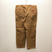 【EC288】Dickies W42 L32 大きいサイズ ビッグサイズ ペインターパンツ ワークパンツ ベージュ メンズブランド古着 ディッキーズ 送料無料_画像3