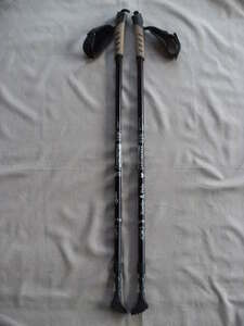 Aussieo-ji- flexible stick / walking stick / trekking paul (pole) black 