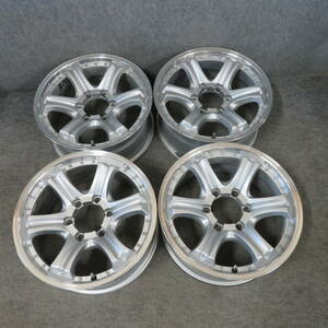 メーカー不明/社外アルミ　17×7.5Ｊ+23　6Ｈ/139.7　4本