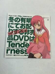 未使用DVD『ハヤテのごとく！ 2007冬プロモーションDVD 　冬の有明にてお配りする非売品DVDは　Tenderness』20分。即決。