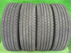 ヨコハマ YOKOHAMA スタッドレスタイヤ 4本セット ICE GUARD IG91 BluEarth 165/80R14 2020年 8分山