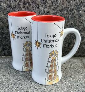 東京クリスマスマーケット　ペアマグカップ　送料無料