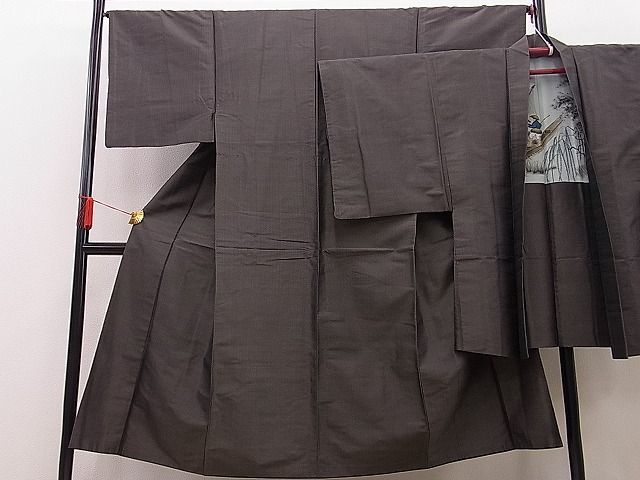 鉄甲紬(米沢紬) 男性用アンサンブル 5点セット 未使用 送料無料価格