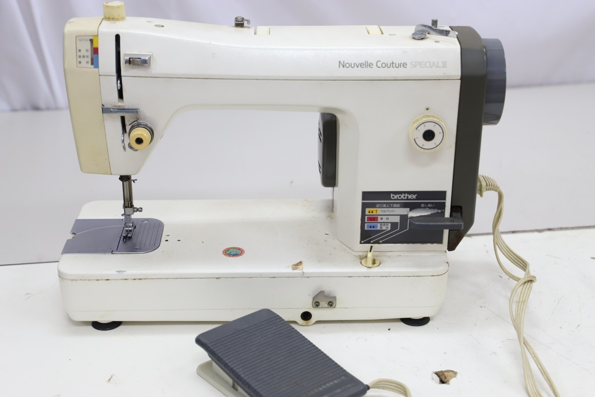 ☆美品☆ブラザー職業用ミシン Nouvelle ヌーベル300 ☆2x 生活家電
