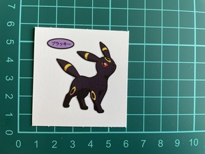 ポケモンデコキャラシール　ブラッキー　★ ポケットモンスター ポケモン