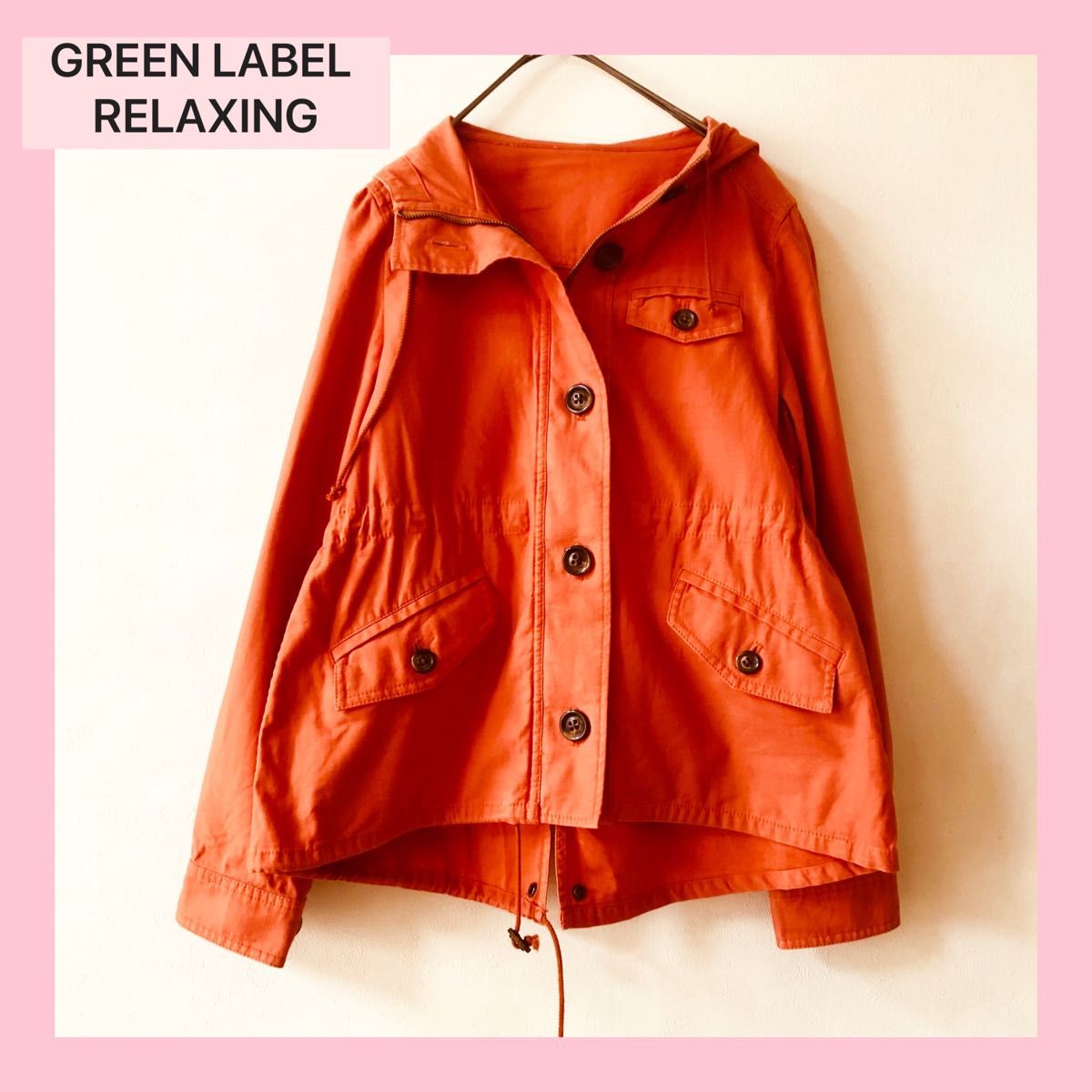 green label relaxing ノーカラーブルゾン ジャケット|PayPayフリマ