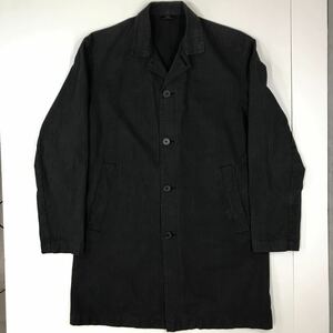 VETRA LE LUDE FRANCE ベトラ　ストライプ柄　ステンカラー　ハーフコート　ジャケット　紳士服　メンズ　アウター　春秋　23-57a