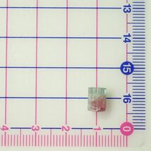 バイカラー トルマリン 原石 0.5g サイズ約8mm×5mm×5mm ブラジル MG ゴベルナドール バラダレス産 vds304 電気石 天然石 鉱物_画像10