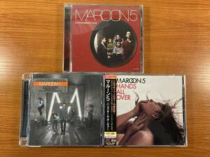 W6267 マルーン5 3枚セット｜Maroon 5 Songs About Jane It Won't Be Soon Before Long Hands All Over ハンズ・オール・オーヴァー