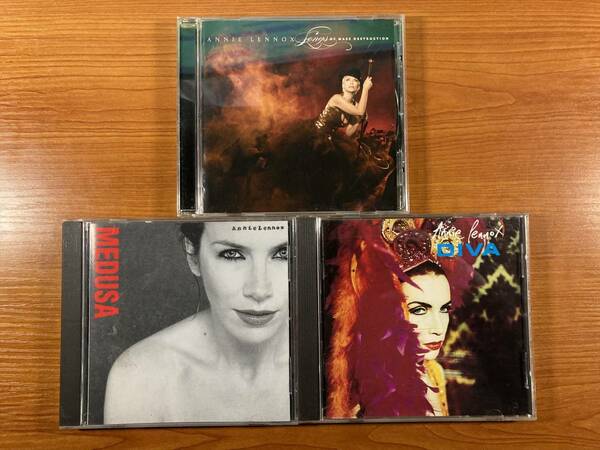 W6314 アニー・レノックス 3枚セット｜Annie Lennox Diva Medusa Songs Of Mass Destruction ディーバ メドゥーサ