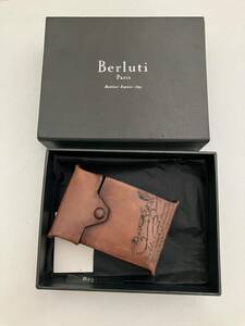 【Berluti】【タバコケース】ベルルッティ『カリグラフィ シガレットケース』　未使用