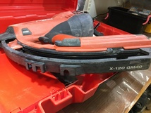 ★値下げ★ HILTI ヒルティ GX120 ガスネイラ 中古品 ケース/付属品/説明書付き ガス無 ガス式鋲打ち機 【ハンズクラフト宜野湾店】_画像7