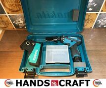 マキタ makita DF030DWX ドライバドリル 充電器無し バッテリー10.8V二個/カバー/ネジケース/ケース付 未使用品 【ハンズクラフト宜野湾】_画像1