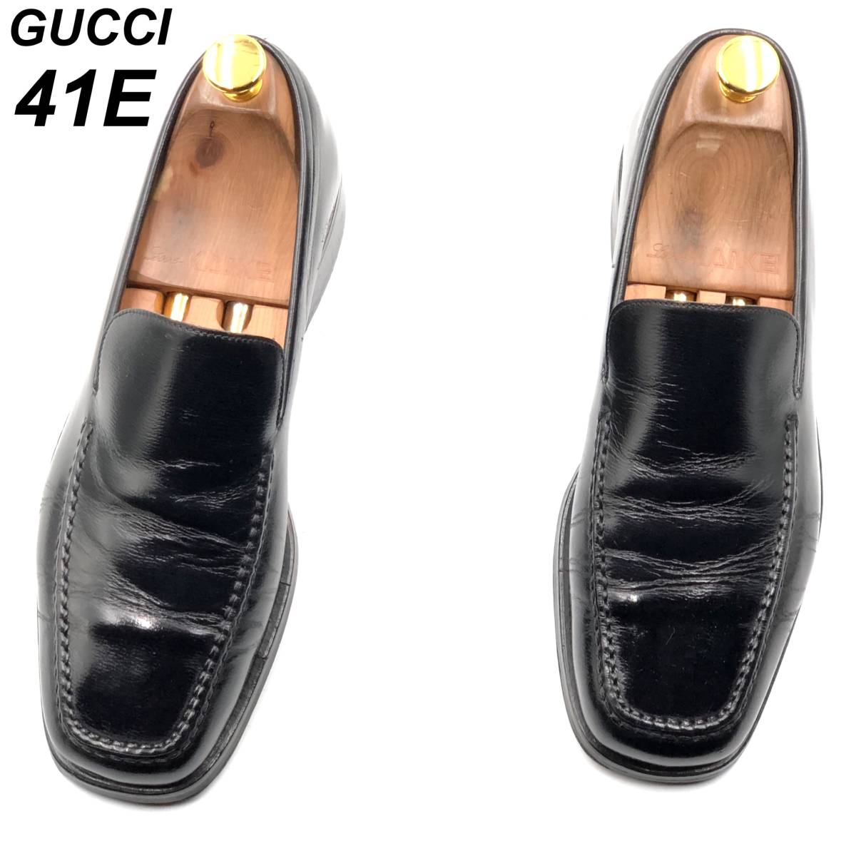 純さん専用】GUCCI メンズシューズ スエード 42E 袋付き www