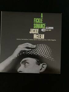 Blue Note LP最後の復刻シリーズ　Jackie McLean / A FICKLE SONANCE 国内盤新品同様帯無し