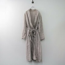 nest Robe ネストローブ リネン リネン グレーププリント ローブ/グレー系 羽織り【2400013275835】_画像2