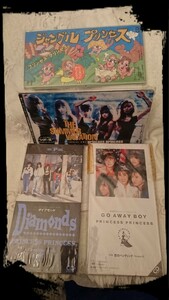 【プリンセスプリンセス】★8cmシングルCD４品★「ダイヤモンド」「THESUMMERVACATION」「GOAWAYBOY」「ジャングルプリンセス」★希少/廃盤