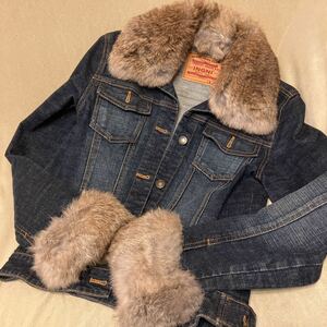 INGNI JEAN CLUB★ムートン付きデニムジャケット 美品used3rd