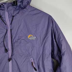 Lowe alpine ロウアルパイン 中綿ナイロンパーカー パープル系 レディースLサイズ