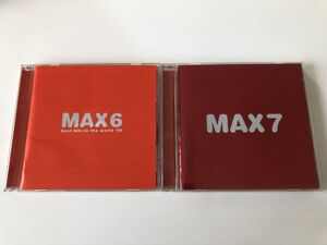 B12046　CD（中古）MAX6 BEST HITS IN THE WORLD'99+MAX7　2枚セット