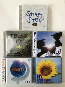 B12045　中古CD　Street Story+TRUNK+他3枚　HY　 5枚セット　