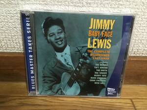JIMMY "BABY FACE" LEWIS - THE COMPLETE RECORDINGS 1947-1955 中古CD BLUE MOON joe morris taft jordan tab smith hal singer