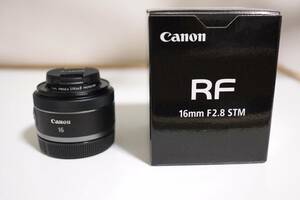 CANON　RF16mm F2.8 STM　レンズ　送料無料