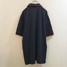 ◆お洒落な逸品◆大きいサイズ◆LL◆KANGOL/カンゴール 半袖 ポロシャツ 刺 ネイビー 紺 メンズ LL ON1515_画像6