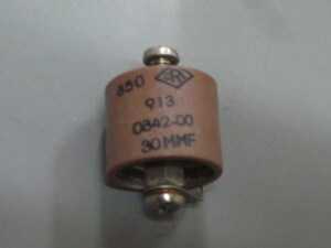 40PF 5kv 高圧コンデンサー　USA　USSED