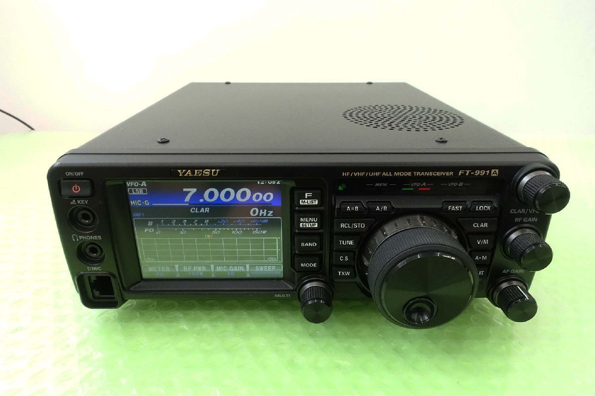 雑誌で紹介された 人気のFT-991Aをお譲りします!動作品! アマチュア