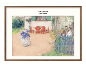 Art hand Auction 1-3726 ■ ¡¡Envío gratis!! Póster artístico pintura tamaño A3 Carl Larsson diseño de ilustración papel mate nórdico, Alojamiento, interior, otros