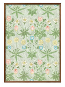 Art hand Auction 7974■Free shipping!!Art poster painting A3 size William Morris Daisy illustration design Scandinavian matte paper, residence, interior, others