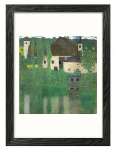 Art hand Auction 10787■Kostenloser Versand!! Kunstplakat, Gemälde im A3-Format, Gustav Klimt-Illustrationsdesign, skandinavisches mattes Papier, Residenz, Innere, Andere