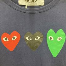 YA3736【2003】PLAY COMME des GARCONS プレイコムデギャルソン プリントTシャツ サイズL メンズ 古着【120203000114】_画像4