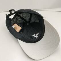 【S7】YONEX キャップ ブラック 黒 ツバ付き 6パネル 野球帽 帽子 ブルックリン 古着【23 0329】_画像6