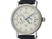 清水屋《送料無料》クロノスイス CHRONOSWISS トラ タイムゾーン CH1323 自動巻_画像1