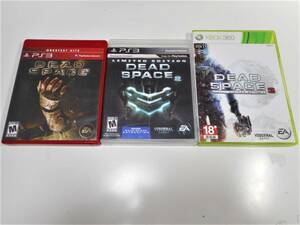 XBOX360 PS3 DEAD SPACE （1 2 3） 3本セット デッドスペース