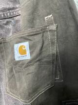 カーハート　Carhartt スペシャル カスタム　再構築　パッチワーク　ダック　オーバーオール　リメイク　パンツ　ベルボトム　80cm_画像6