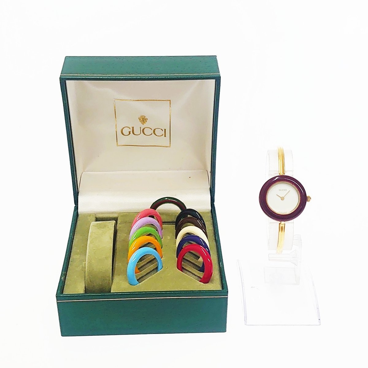 ヤフオク! -「gucci グッチ チェンジベゼル」の落札相場・落札価格
