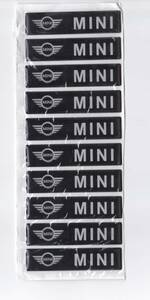 【新品・即決】ミニクーパー MINI 6cm 10個 エンブレム ロゴ シール 自動車用 エポキシ
