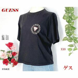 ゲス レディースロゴ入り半袖Tシャツ　XXSサイズ　　　No1174